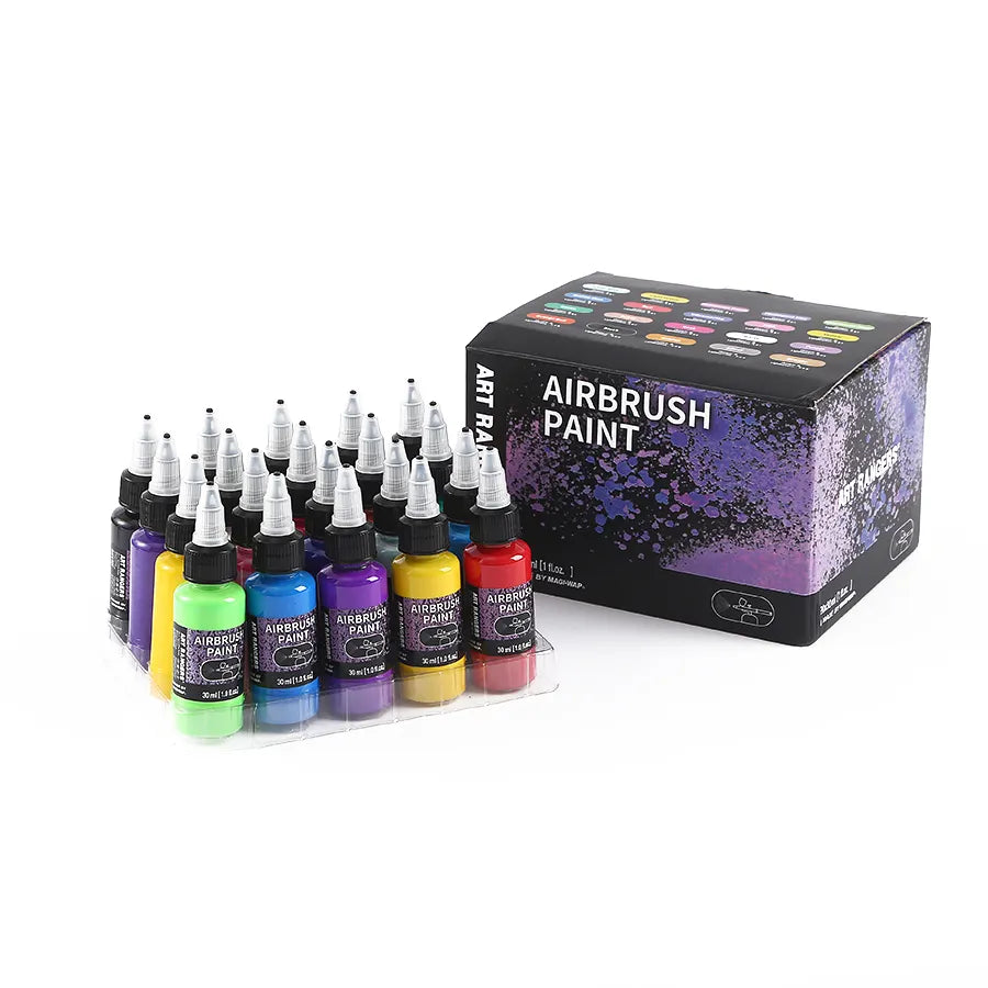 Art Ranger Air Brush Paint 20colors*30ml for Spray Painting-17330293