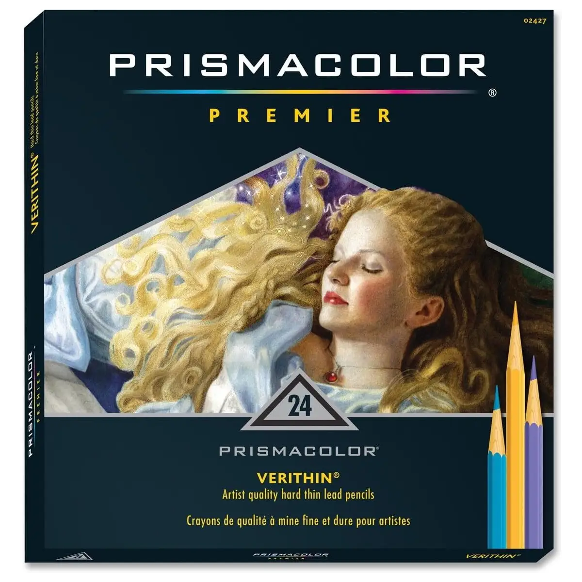 PRISMA COLOR- Set of 24 Colored Pencils- 01350523