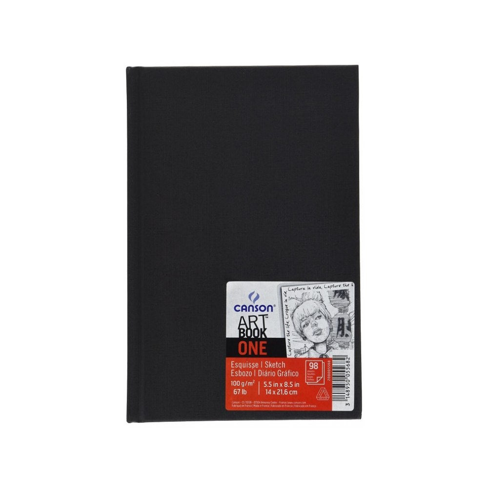 Canson, Sketchbook Art Book One, 27.9 x 35.6 cm,100 g, 98 sheets - 07021278
